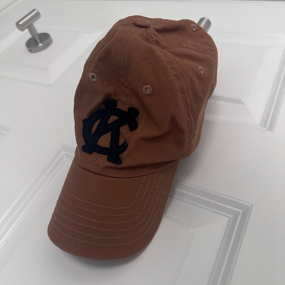 Kansas City Brown Baseball Cap with Navy Logo